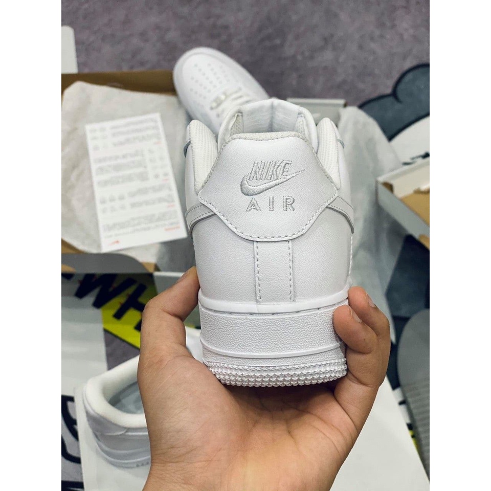 Giày Thể Thao Nam Nữ - Giày Nike Air Force 1 AF1 Trắng Cổ Thấp Thời Trang Full Box Bill | BigBuy360 - bigbuy360.vn