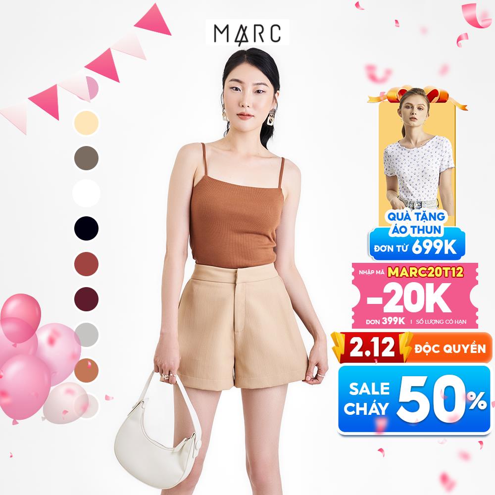 Áo thun ôm nữ MARC FASHION 2 dây cơ bản CBVH051622