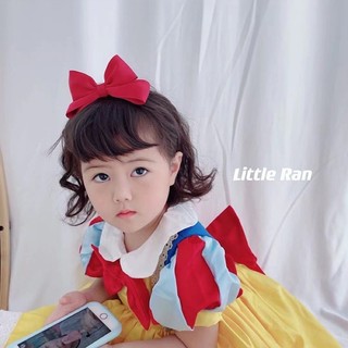 Kẹp tóc nơ bạch tuyết cho bé