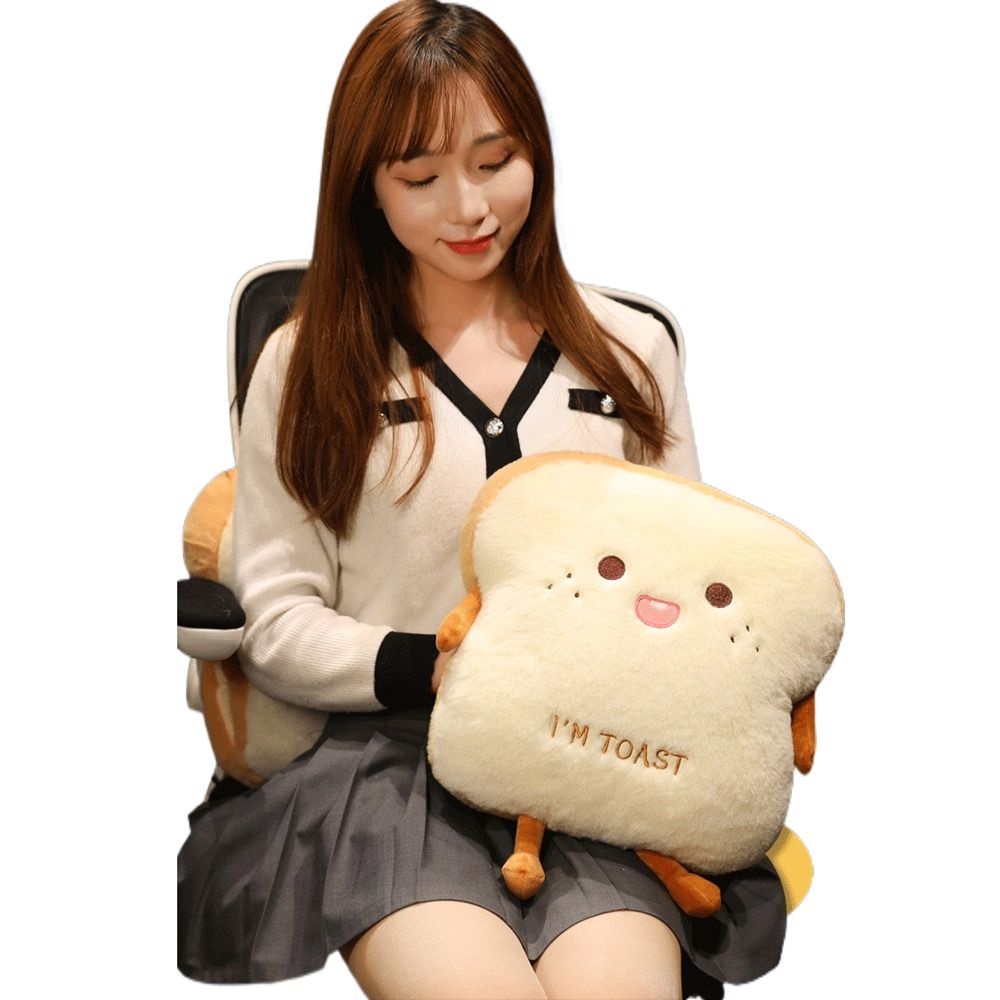 Gối Nhồi Bông Hình Bánh Mì MALCOLM Độc Đáo Dễ Thương