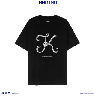 Áo thun tay ngắn cổ tròn "K" kẽm gai