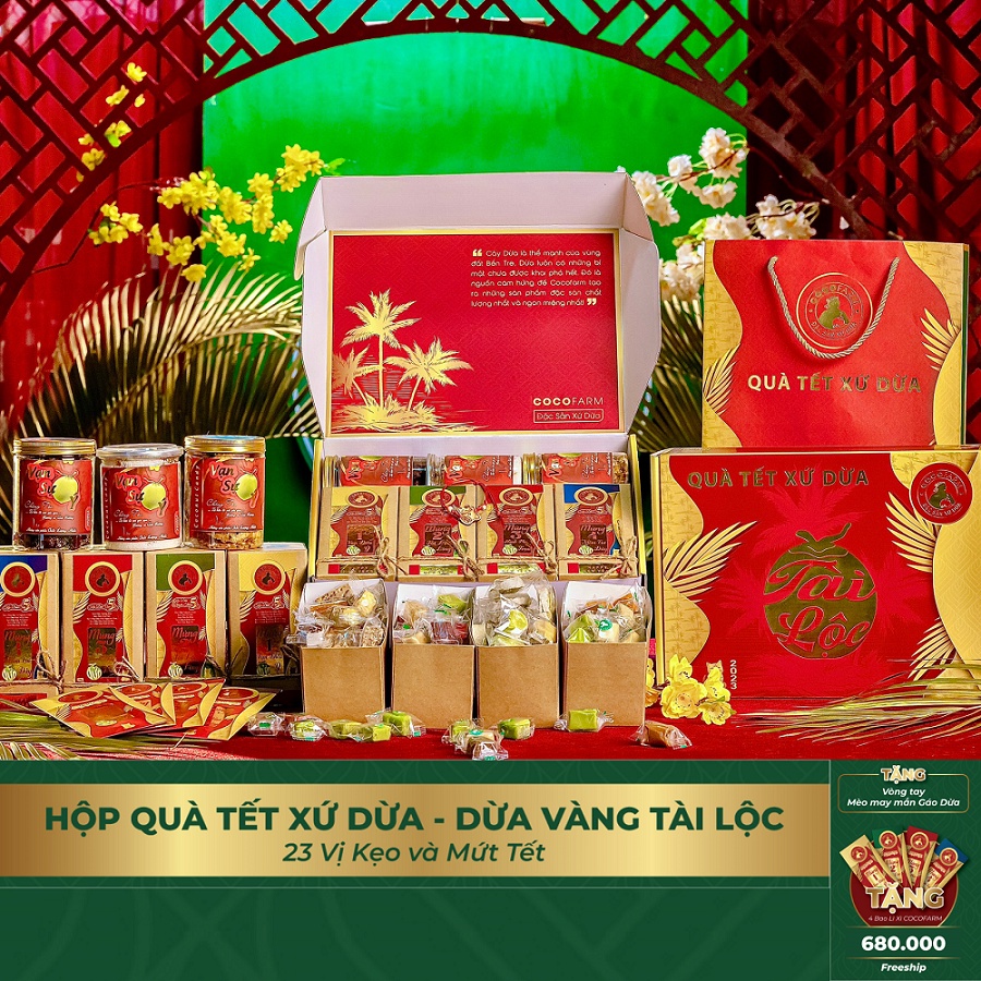 QUÀ TẶNG XỨ DỪA COCOFARM 2023