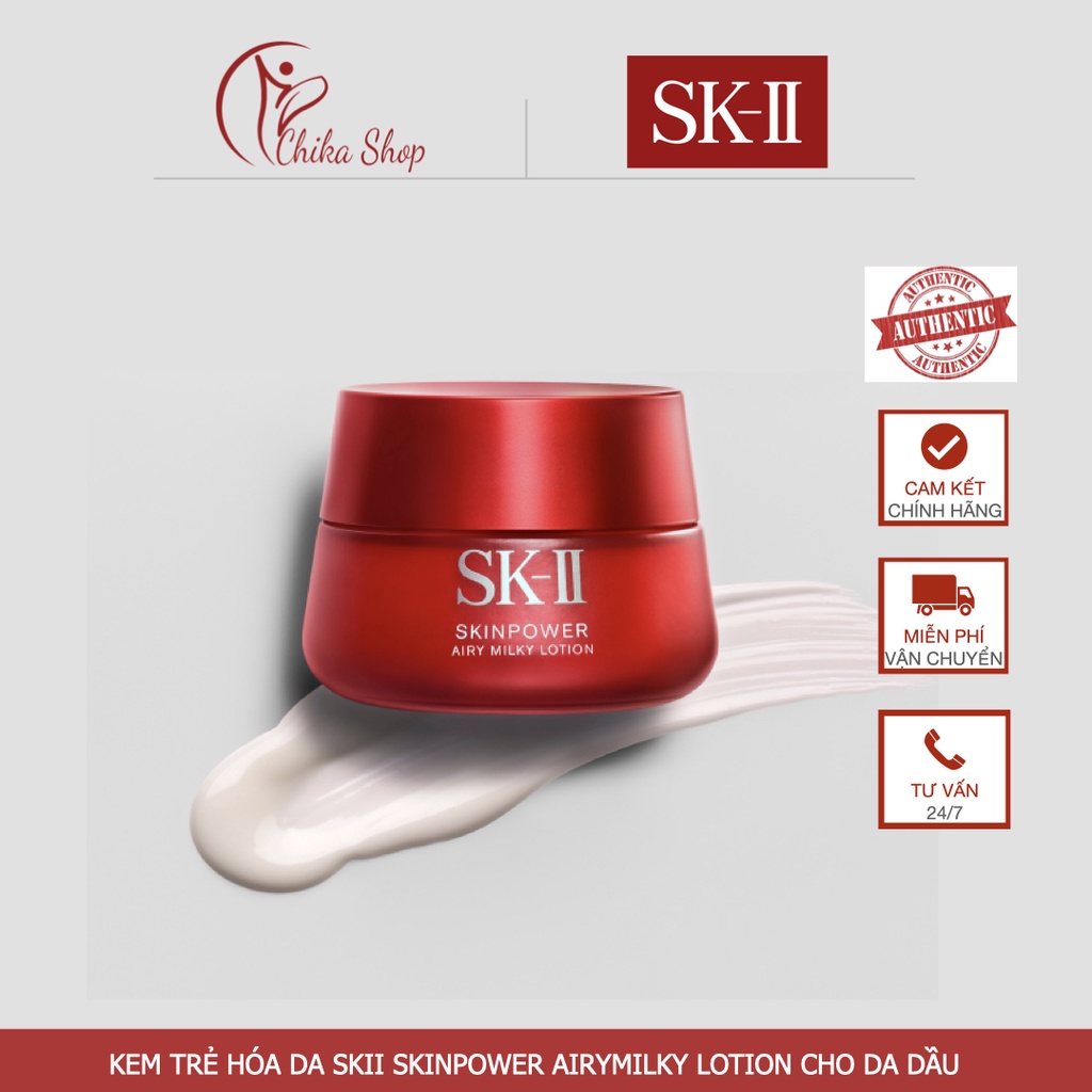 SKII KEM DƯỠNG ẨM TRẺ HOÁ- SKINPOWER AIRY MILKY LOTION - SKINPOWER CREAM