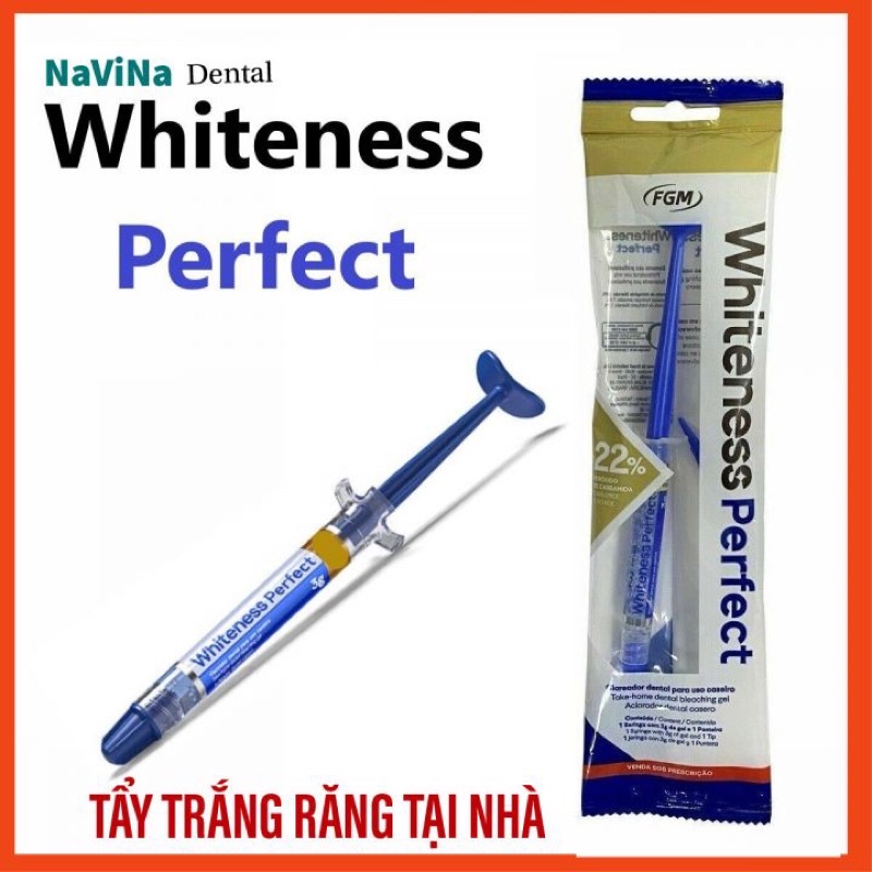 Whiteness perfect 22%, 16% Tẩy trắng răng tại nhà