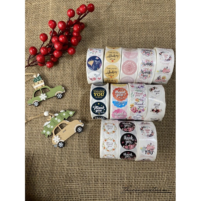 Sticker cuộn 500 tem