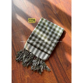 Khăn Rằn Campuchia caro to size 1m7x0.6m