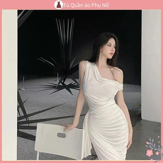 Đầm Thiết Kế Mới Dáng Thời Trang Dành Cho 2ND Đầm Trắng Không Dây Dáng Ôm Vừa Vặn Kiểu Nữ Thần Kỷ Niệm