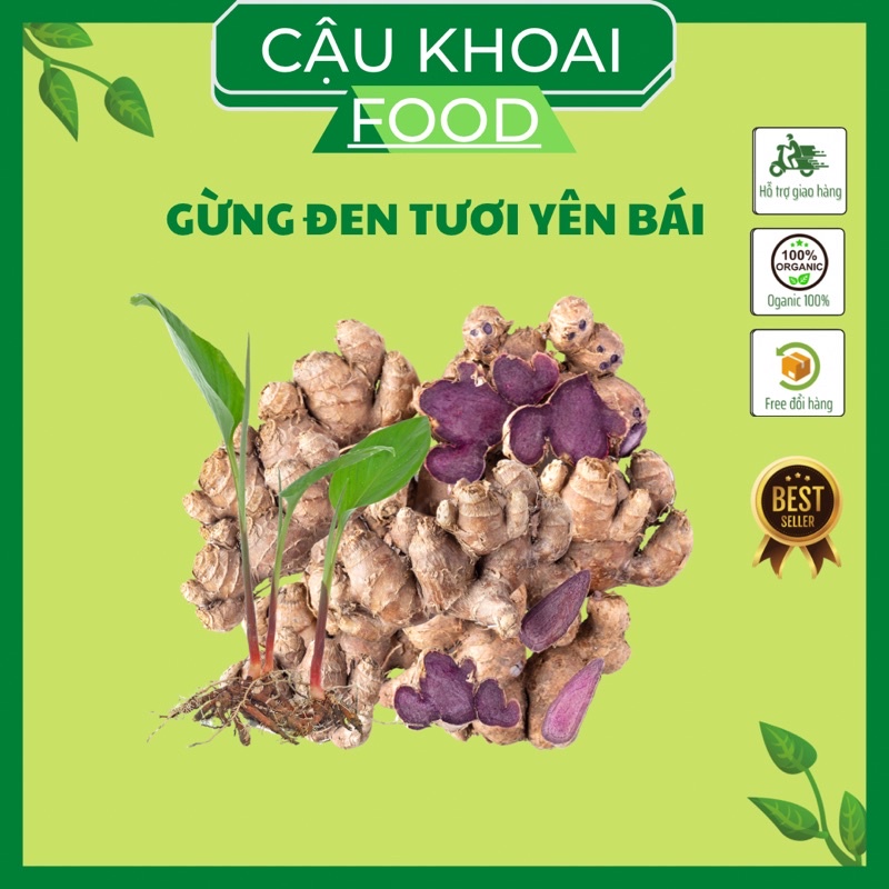 Gừng đen Yên Bái 1kg