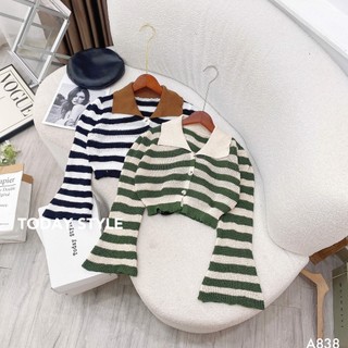 Áo len sơmi dài tay today style a838 sang chảnh
