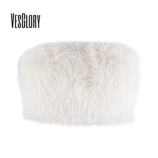 Áo len nữ VesGlory phối lông thời trang quyến rũ