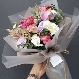 Giấy gói hoa trơn mờ không thấm nước