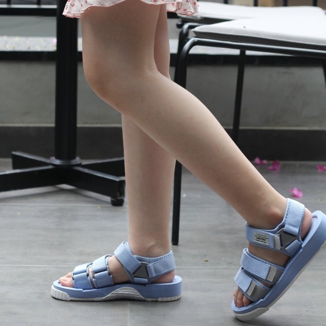 Sandal Vento Nam Nữ Xuất Nhật SD9801 Màu Xanh Nhạt