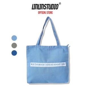 Túi Tote Chéo LINL Slogan Dành Cho Nữ Chất Liệu Bền Đẹp, Có Thể Dùng Đi Chơi, Đi Làm, Đi Học