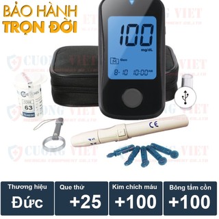 Máy đo đường huyết Clever Chek TD 4230 - 4125 (Kèm 25 que thử)