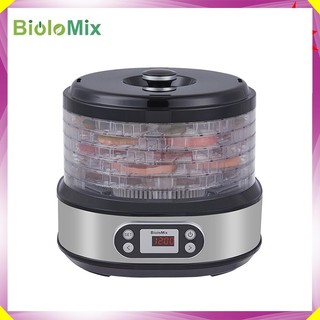 Máy sấy thực phẩm và trái cây 6 tầng thương hiệu Biolomix BFD806 BPA FREE - Hàng Nhập Khẩu (Bảo hành 2 năm)