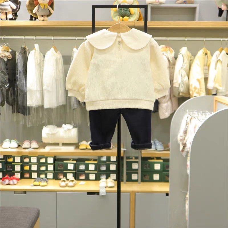 Bộ nỉ bé trai, bé gái TQXK dư xịn nhiều màu cho bé từ 1Y đến 7Y