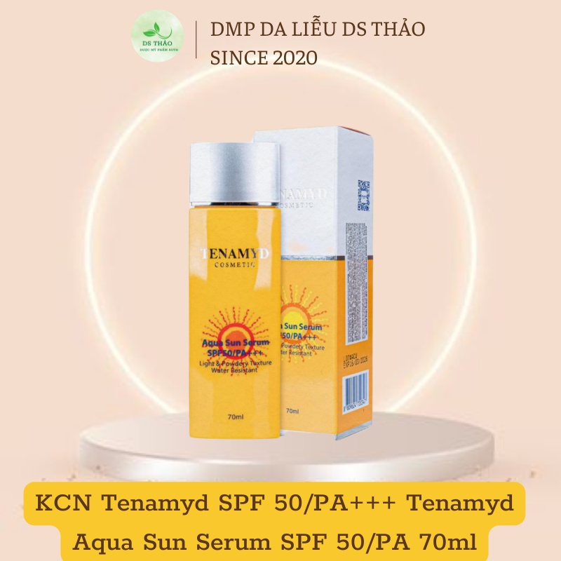 Kem Chống Nắng Tenamyd SPF 50/PA+++ Tenamyd Aqua Sun Serum SPF 50/PA 70ml