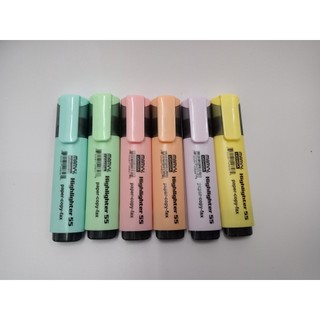 Bút dạ quang Highlighter MARVY 55 ( có tông màu pastel)