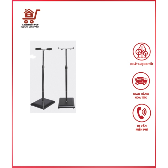 Kệ để loa E305 kim loại 29x24x(70x120) mặt 20x38cm - Chân loa kim loại