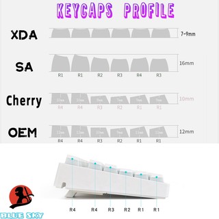Cinnamon keycaps XDA profile Dye-Sublimation PBT keycap 140keys
