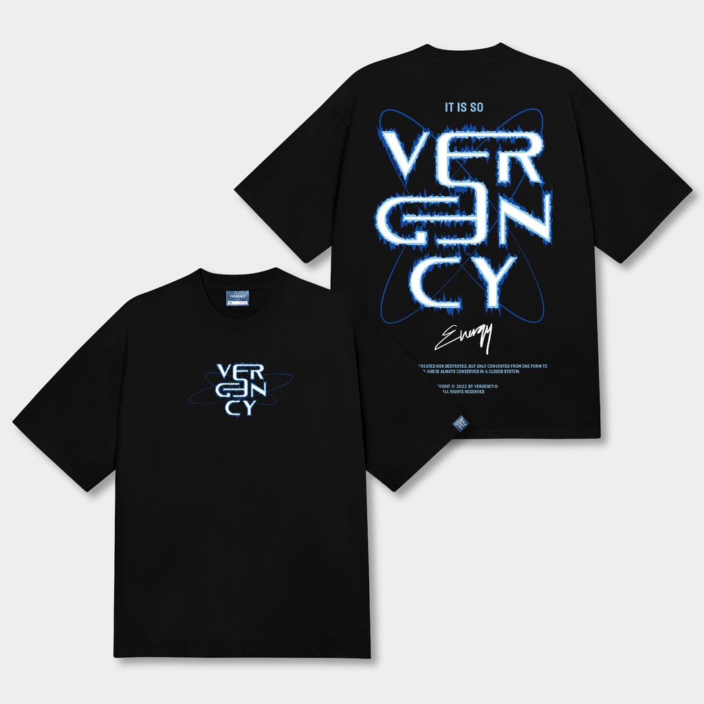 Áo thun nam nữ local brand unisex form rộng tay lỡ Vergency Fiery/FIE hàng chính hãng 6 màu sắc