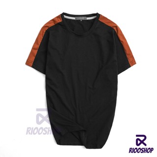 [XẢ KHO] Áo thun nam cổ tròn ngắn tay vạt bầu cực đẹp RIN002 - áo phông nam cotton