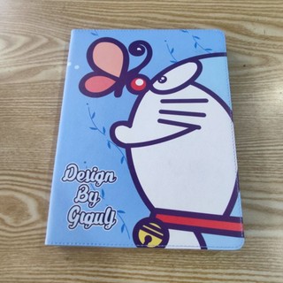 Bao da iPad 1, 2/3/4 dẻo in hình Doremon