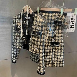 Sét áo khoác dạ đầm body