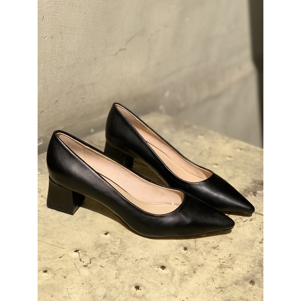 Công sở Sam mũi nhọn gót vuông 5cm