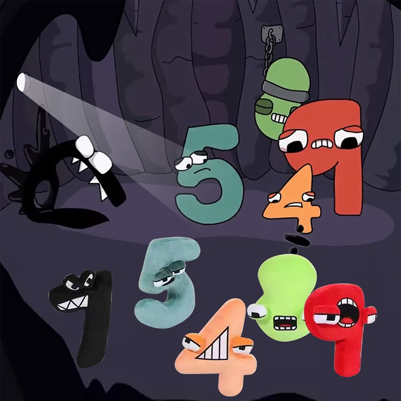 Thú Nhồi Bông Đồ Chơi Hình Chữ Cái Alphabet Lore But are Dành Cho Các Bé