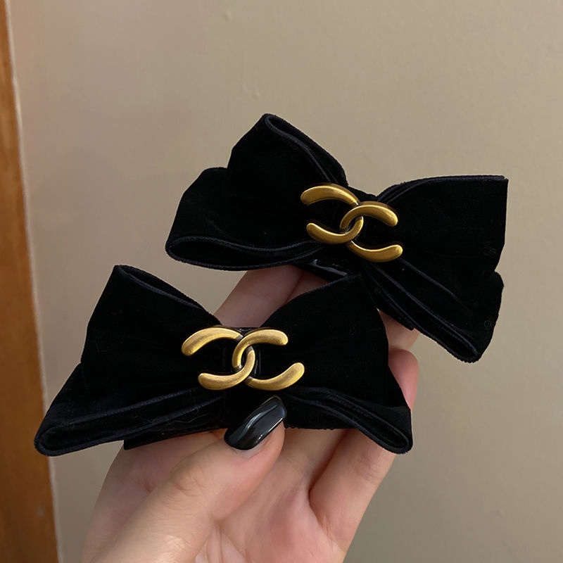 Kẹp Tóc Hình Nơ Phong Cách vintage Hàn Quốc Tinh Tế Cho Nữ