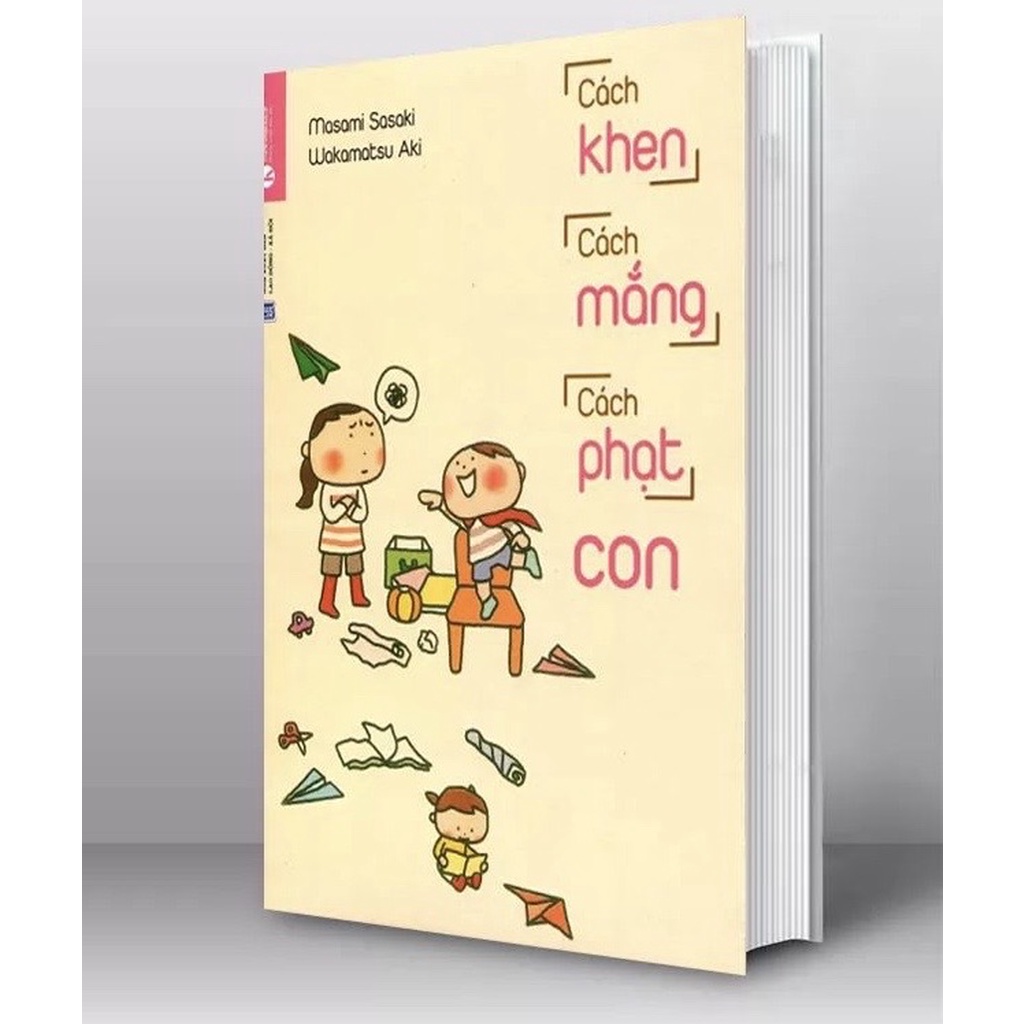 Sách - Cách khen cách mắng cách phạt con - THA - 8935280908437-69k