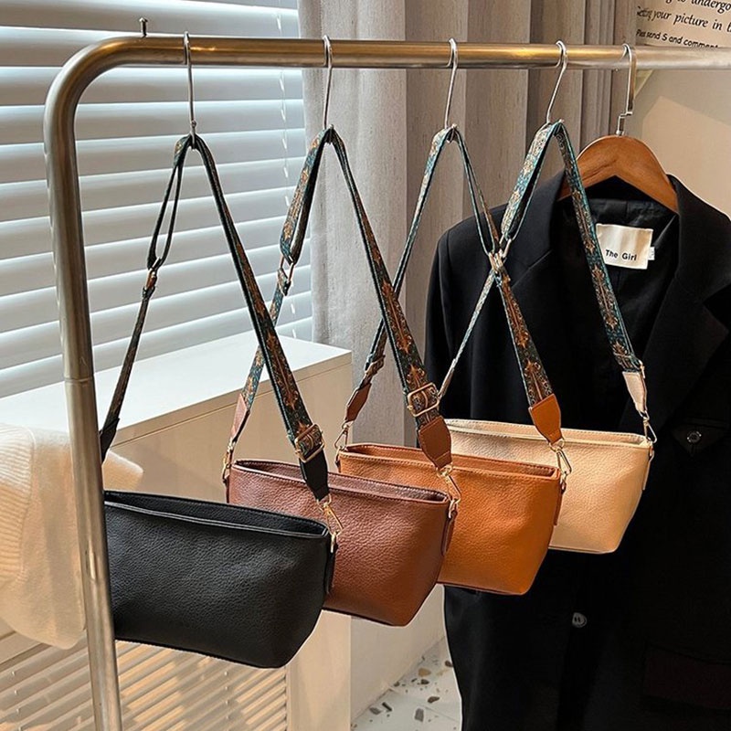 MISCHA Túi Đeo Chéo Hình Vuông Cỡ Nhỏ Thiết Kế Đơn Giản Thời Trang Mùa Thu Cho Nữ