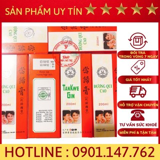 Combo 10 chai Tankwe gin, siro đương qui cao Việt Nam–Hỗ trợ hu.yết áp, phòng ngừa u ng th ư