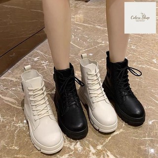 Bốt Nữ Khuy Cổ Chun Len Hàng XỊn