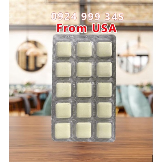 Bán lẻ kẹo cai thuốc lá siêu hiệu quả 4mg Nicorette hàng Mỹ