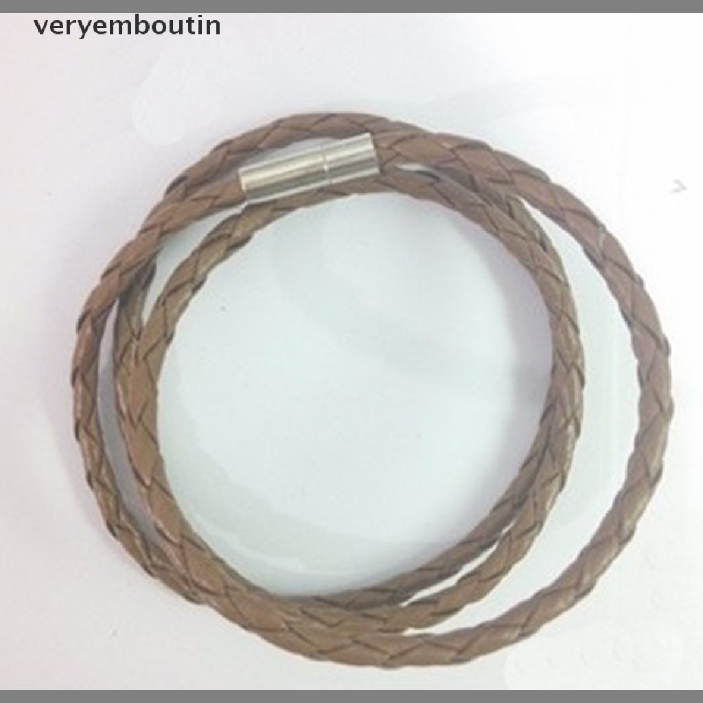 Vòng cổ Da Thật Phối Dây Xích Xoắn Không Gỉ Feshion