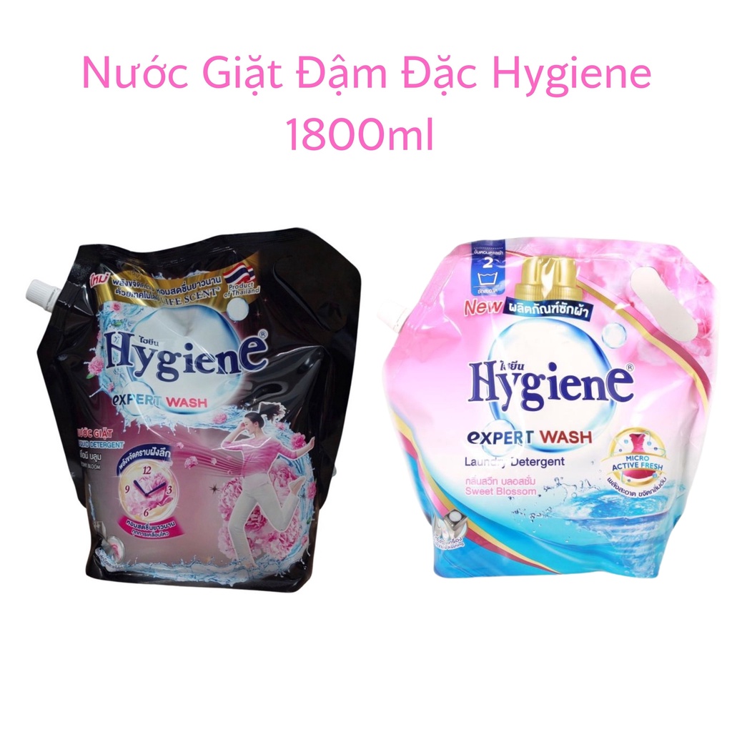 Nước giặt xả đậm đặc Hygiene Thái Lan 1800ml