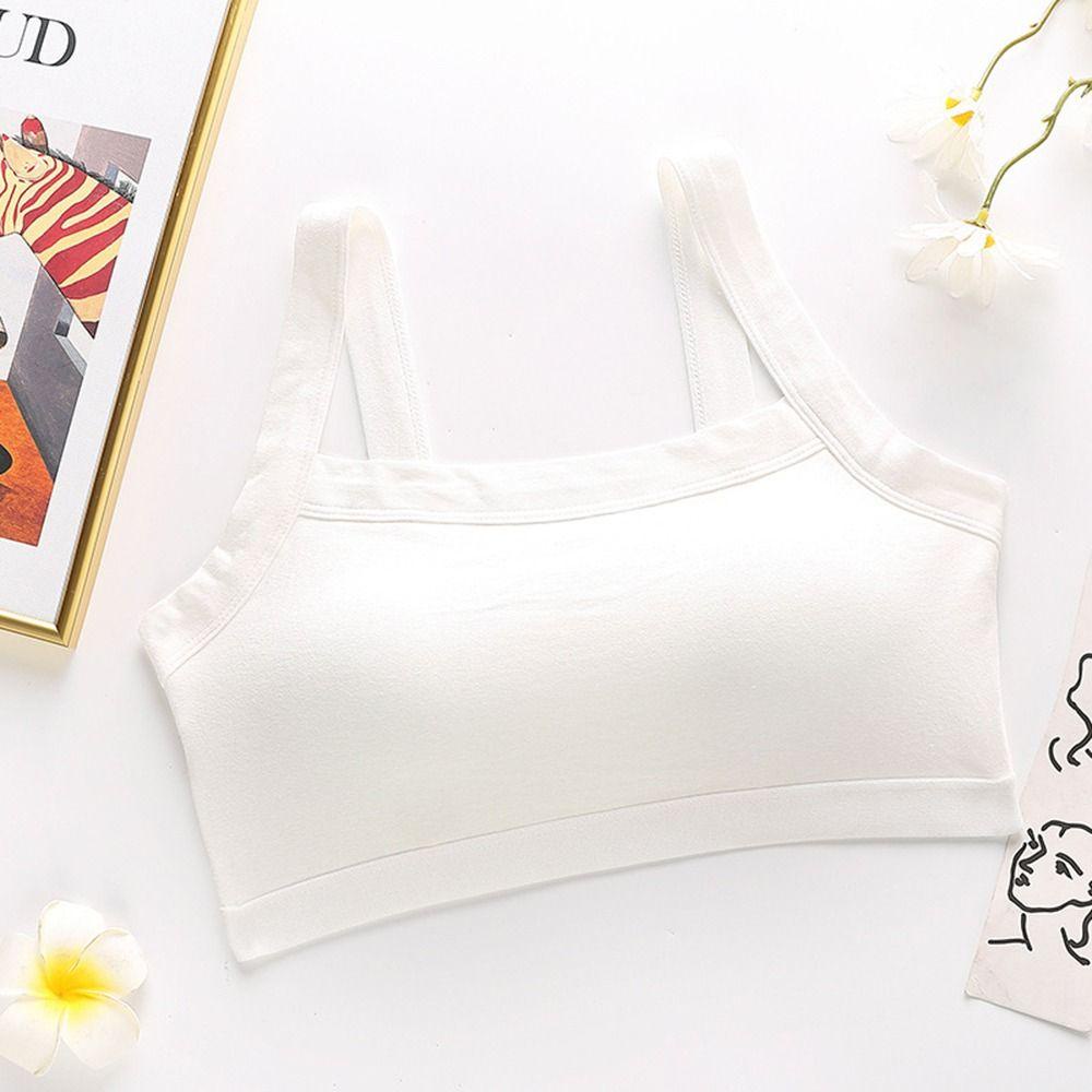 FALLFORBEAUTY Áo Lót Croptop Hở Lưng Có Mút Đệm Ngực Thoải Mái Thời Trang Cho Nữ