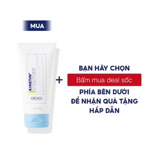 Sữa rửa mặt tẩy da chết dạng gel chứa Enzym chống lão hoá Obagi Clinical Kinetin+Exfoliating Cleansing Gel - 150ml