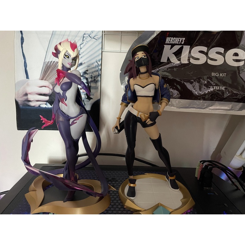 Mô hình LoL Evelynn 25cm - EVELYNN UNLOCKED STATUE  - Figure LMHT Liên Minh Huyền Thoại