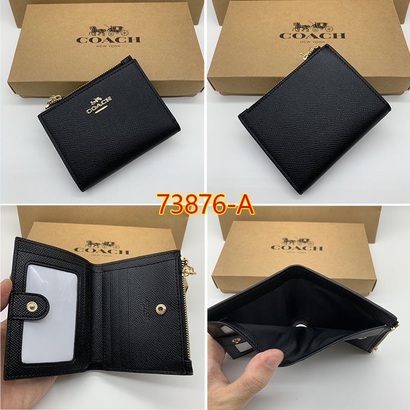 COACH Ví Đựng Tiền Xu Mini Có Khóa Kéo Thời Trang Cho Nữ Mã 73876 78002