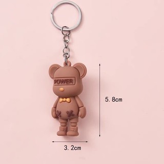 Móc khoá gấu POWER dễ thương