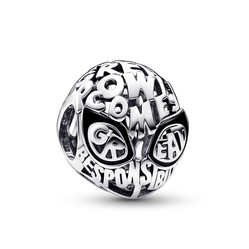 Hạt Charm Mạ Bạc 925 Dùng Làm Trang Sức DIY