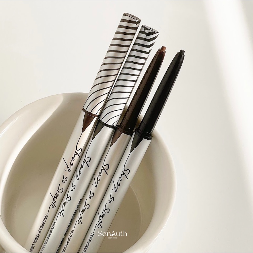 Chì kẻ mắt Clio Sharp So Simple Waterproof Pencil Liner