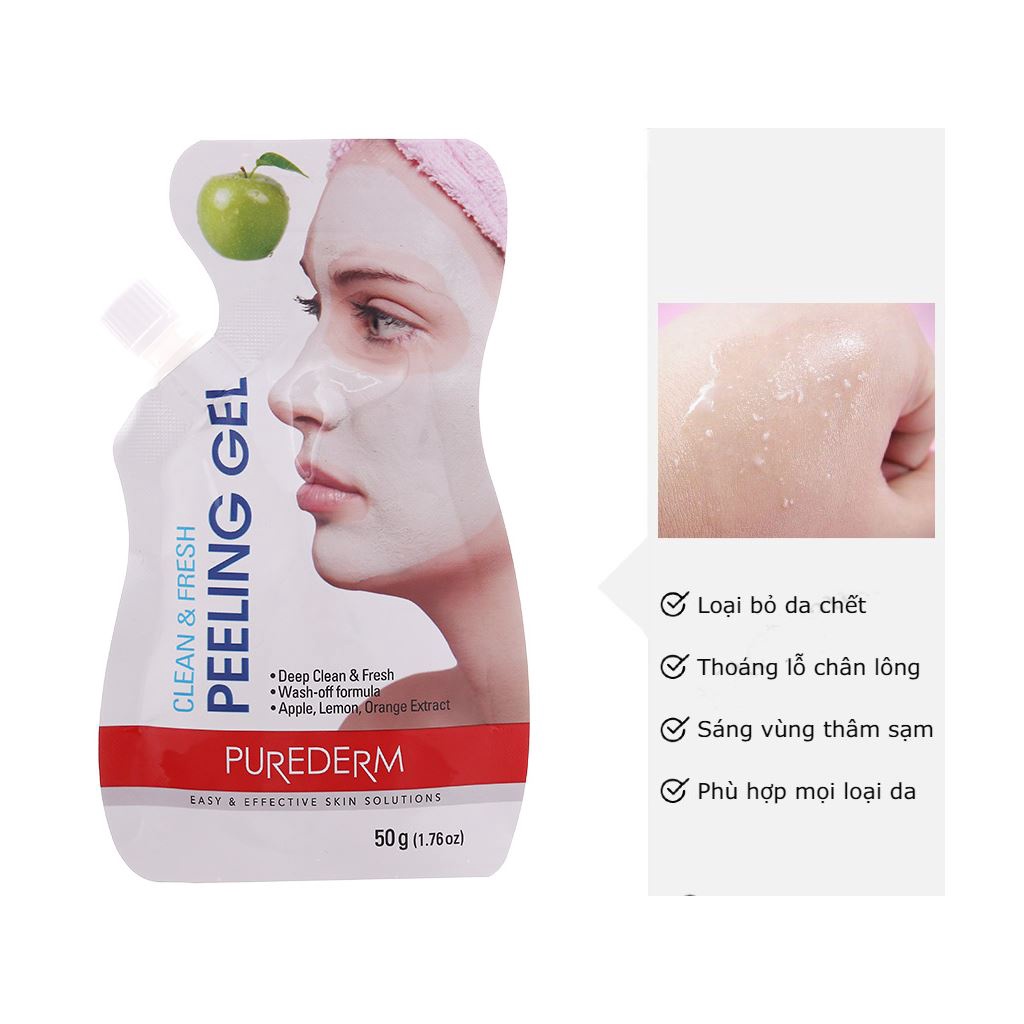 Gel Tẩy Tế Bào Chết Và Giúp Tái Tạo Da PUREDERM 50ml