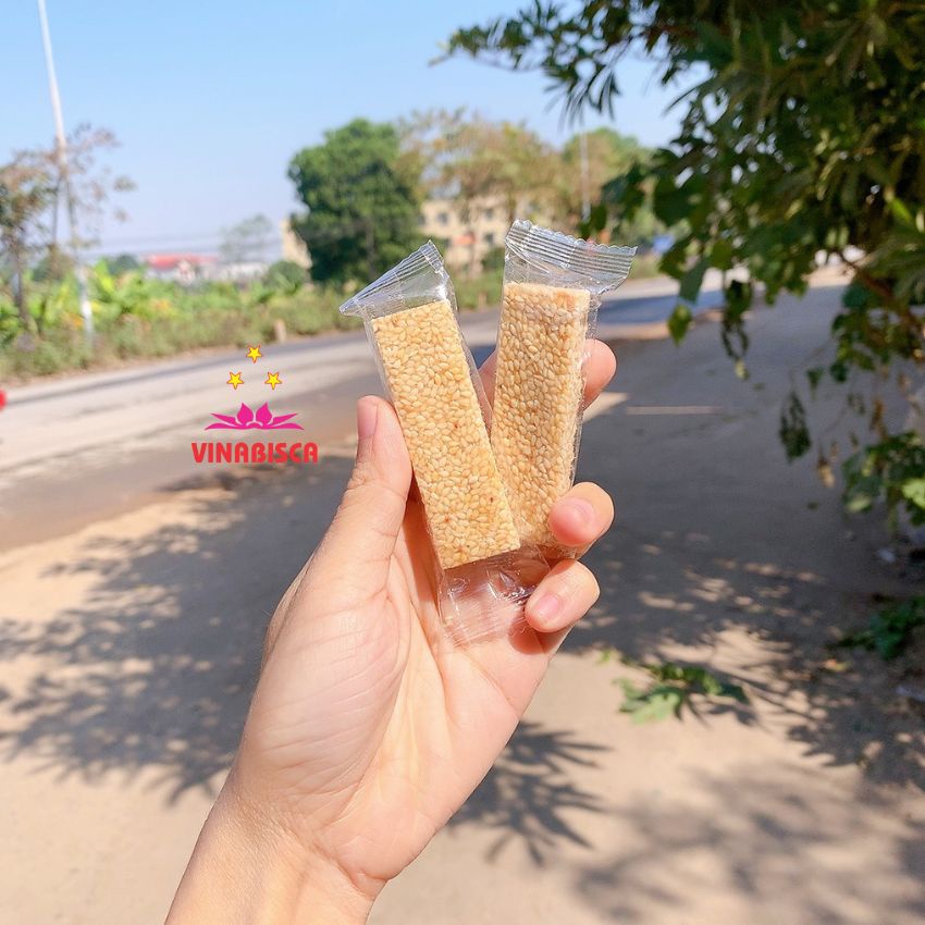Kẹo vừng thanh, Kẹo mè trắng Vinbisca thơm giòn 150g