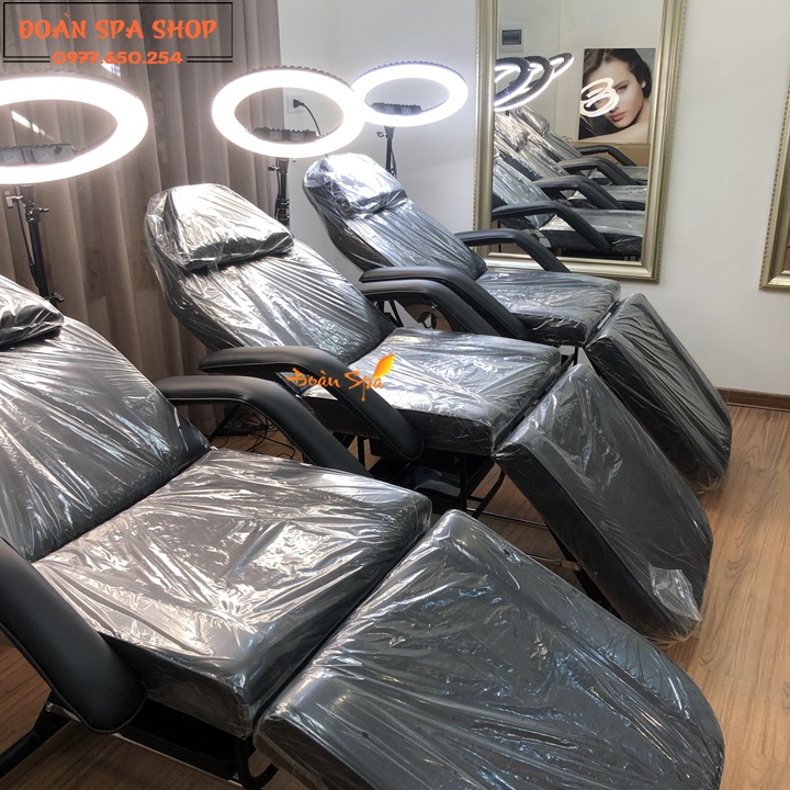 Giường phun xăm cao cấp, giường tiêm filler 3 khúc