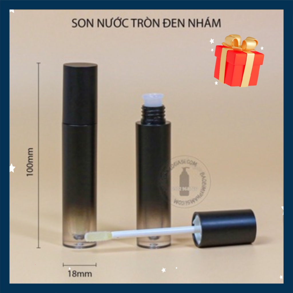 THỎI SON NƯỚC RỖNG TRÒN ĐEN NHÁM