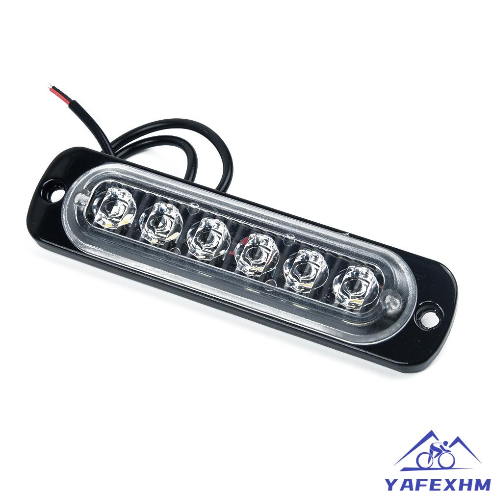Đèn LED 6 Bóng Khẩn Cấp 12V 4WD Chuyên Dụng Cho Xe Hơi / Tàu Thuyền